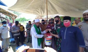 Denpom IM/1 Lhokseumawe Dan Gemantata Aceh Saling Bersinergi Melakukan Bakti Sosial.