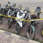 Brimob Polda NTB Temukan Tumpukan Motor dalam Semak-semak di Praya Timur