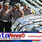 Korlanatas Polri Bantukan R4 beserta 23 Personel Polda Jatim Amankan WSBK Mandalika 2023