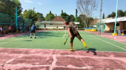 Semarak HUT TNI, Kodim, Polres dan Pemda Lotim Kompak Gelar Turnamen Lapangan Tenis