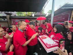Gelorakan Semangat Perjuangan, Rachmat Hidayat Resmikan Posko Gotong Royong Megawati di Karang Medain