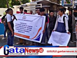 Kasus Korupsi di Disperindag Dompu, Massa Minta Dihukum Berat