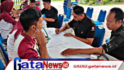 Subsatgas Peliputan OMB Liput dan Dokumentasi Pemeriksaan Kesehatan Personil PAM TPS