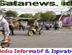 Kapolsek Bone-bone Pimpin Operasi Penertiban Knalpot Brong