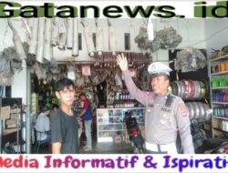 Satlantas Polres Lutra Sosialisasi Larangan penjualan Knalpot Brong