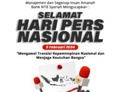 Bank NTB Syariah Mengucapkan Selamat Hari Pers Nasional