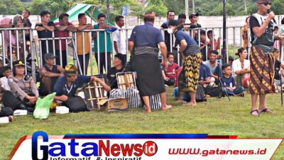 Polsek Kawasan Mandalika Amankan Acara Peresean dalam Rangka Festival Bau Nyale