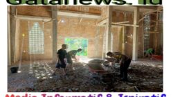 Sinergitas TNI-POLRI dalam Gotong Royong Bersama Masyarakat untuk Membangun Masjid Al-Furqan