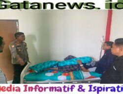 Akbp. M. Husni Ramli. S. i. k.,M.h.,M.Tr.Opsla kunjungi Anggota Panwascam yang Sakit Pasca Rekapitulasi Kecamatan