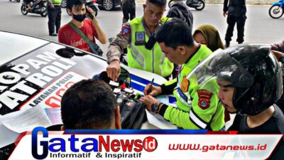Polresta Mataram Tilang 558 Pelanggar Selama 12 Hari Ops Keselamatan Rinjani