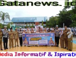 HARI PERTAMA OPS KESELAMATAN PALLAWA 2024, PERSONIL SATLANTAS LUWU UTARA BAGI-BAGI HADIAH KE PELAJAR SMA