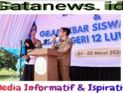 Mahasiswa KKN UMPalopo sebagai EO, Last Ceremony SMAN 12 LUTRA Sukses