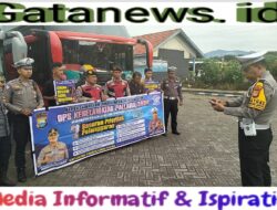 Satlantas Polres Luwu Utara Sosialisasikan Keselamatan pada komunitas Pengemudi Angkutan Umum
