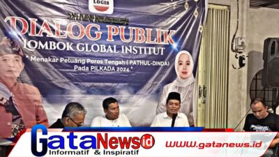 LOGIS Gelar Diskusi Publik, Menakar Peluang Pathul – Dinda di Pilgub NTB