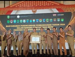 Sekda Provinsi Sumsel Sampaikan Ini Terkait Kegiatan Musrenbang yang Dilaksanakan Bappeda Provinsi Sumsel