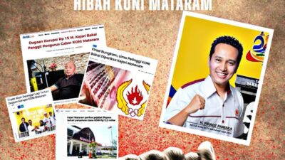 Dugaan Korupsi Dana Hibah Rp 15 M, KONI Kota Mataram Dilaporkan ke Kejagung RI