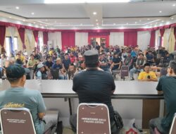 Wujudkan Sportivitas dan Kerja Sama, Wakapolres Luwu Utara Buka Lomba Domino Kapolres Luwu utara Cup. II, Sambut Hari Bhayangkara ke-78