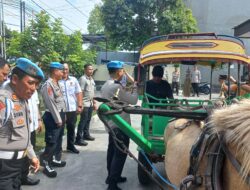 Kusir Cidomo di Kota Mataram jadi Sasaran Program Cooling System Bid Propam Polda NTB