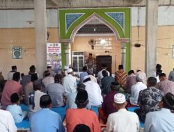 Jum’at curhat polsek Bone-bone dipimpin Lansung KOMPOL  I MADE UNTUNG SUNANTARA, S. Sos, M.Si