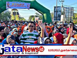 Bang-Abah Jalan Sehat Bersama Ribuan Warga Sumbawa