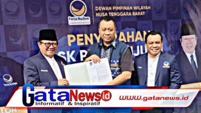 Terima B1KWK Nasdem, Zul-Uhel Siap Daftar ke KPU