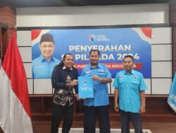 Maju Calon Bupati OKUT Enos – Yudha Terima B1KWK Dari Partai Gelora