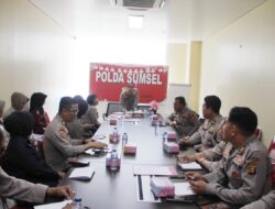 Polda Sumsel Gelar Rapat Persiapan Webinar Kesehatan mental remaja dengan tema “Tetap Waras Diera Digital”
