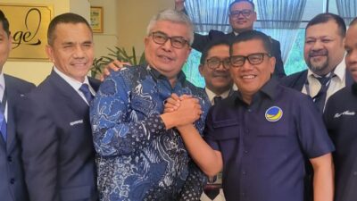 Membawa Perubahan Aceh, Muslim Ayub Bersama Bustami Hamzah Hadiri Kongres Ke III Partai NasDem 