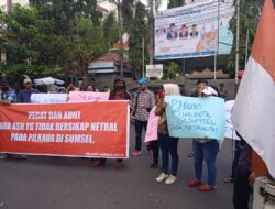 Kami Tuntut PJ Gubernur Sumsel, Bupati dan Walikota Netral di Pilkada 2024