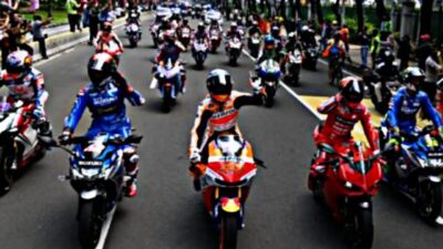 Hari Ini Parade Rider MotoGP, Akses Jalan Langko Menuju Jalan Udayana Ditutup Sementara