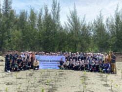 Mahasiswa Prodi Pendidikan Biologi Gelar Silaturahmi Antar Mahasiswa Dan Penanaman Mangrove 