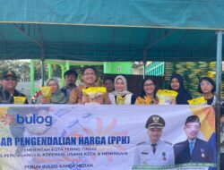 Pemkot Tebing Tinggi Kembali Gelar Pasar Pengendalian Harga