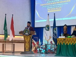 Yudisium FIKes UMMAH tahun 2024, Ketua PPNI Bireuen Beri Motivasi Kepada Lulusan