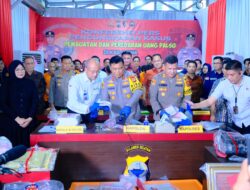 Kapolda Sulsel Pimpin Press Release Pengungkapan Kasus Pembuatan dan Peredaran Uang Palsu di Kabupaten Gowa