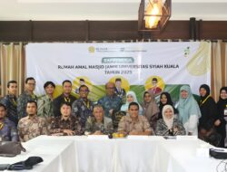 Rumah Amal Masjid Jamik Universitas Syiah Kuala Gelar Rapat Kerja, Bahas Strategi Pengembangan Tahun 2025