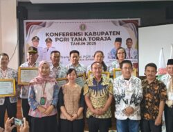 Kadis Pendidikan Tana Toraja Buka Secara Resmi Konferensi PGRI 24-25 Januari 2025
