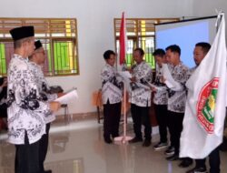 Hasrul , S. Pd. Terpilih jadi Ketua PGRI PC Sabbang