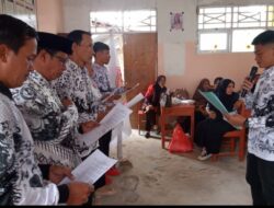 Muslam Jaya, S. Pd. Terpilih Nahkodai PGRI PC Rongkong