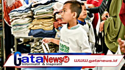 Bank NTB Syariah dan LAZ DASI NTB Ajak Anak Yatim Berbelanja Lebaran