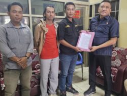 Lentera Hijau Sriwijaya Demo di Mapolda Sumsel, Desak Penuntasan Kasus yang Berlarut
