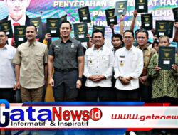 Kementerian ATR/BPN Terbitkan 161 Sertipikat Hak Milik untuk Warga Relokasi Pulau Rempang