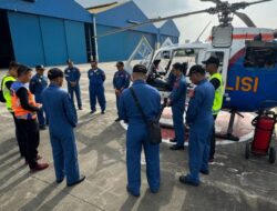 Inovasi Polri, Helikopter Disulap Jadi Ambulans Udara untuk Amankan Pemudik