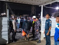 Pos Terpadu Idul Fitri 2025 Pelabuhan Bima Laksanakan Pengamanan Arus Mudik Menggunakan KM. Wilis