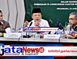 Bina Jajaran Kanwil BPN Provinsi Riau, Menteri Nusron Tegaskan agar Penyelesaian HGU dan Pemetaan Tanah Jadi Prioritas
