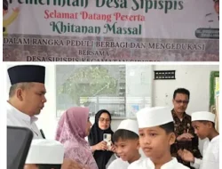  Pemdes Sipispis Menggelar Kegiatan Khitanan Massal Sebagai Bentuk Kegiatan “Peduli Berbagi dan Mengedukasi”