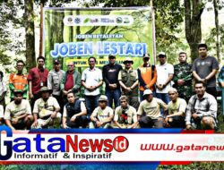 Bank NTB Syariah Lakukan Penanaman Pohon dan Launching Produk Proklim Mart di Kampung Iklim Joben Lestari
