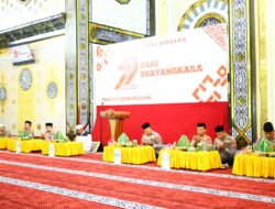 Sambut Hari Bhayangkara, Polda Sulsel Gelar Zikir dan Doa Bersama