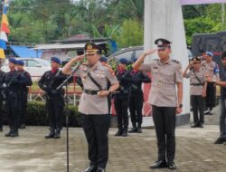 Pimpin Upacara Ziarah dan Tabur Bunga di TMP Masamba Sambut Hari Bhayangkara ke-79, AKBP Nugraha Pamungkas Ajak Personel Maknai Arti Pengabdian