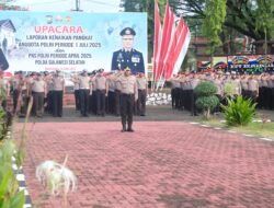 Kapolda Sulsel Pimpin Upacara Kenaikan Pangkat Personel Polri Periode 1 Juli 2025 dan PNS Polri Polda Sulsel
