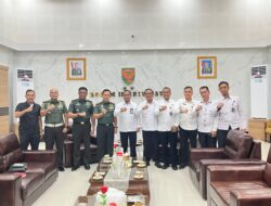 Karutan 1 Palembang Audensi Dengan Pangdam II Sriwijaya
